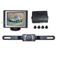 智能泊车新体验 3.5寸超薄显示器与车牌架夜视摄像头的完美组合